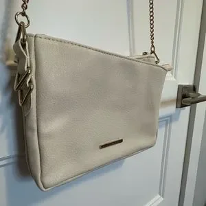 Cream colored crossbody bag hot sale